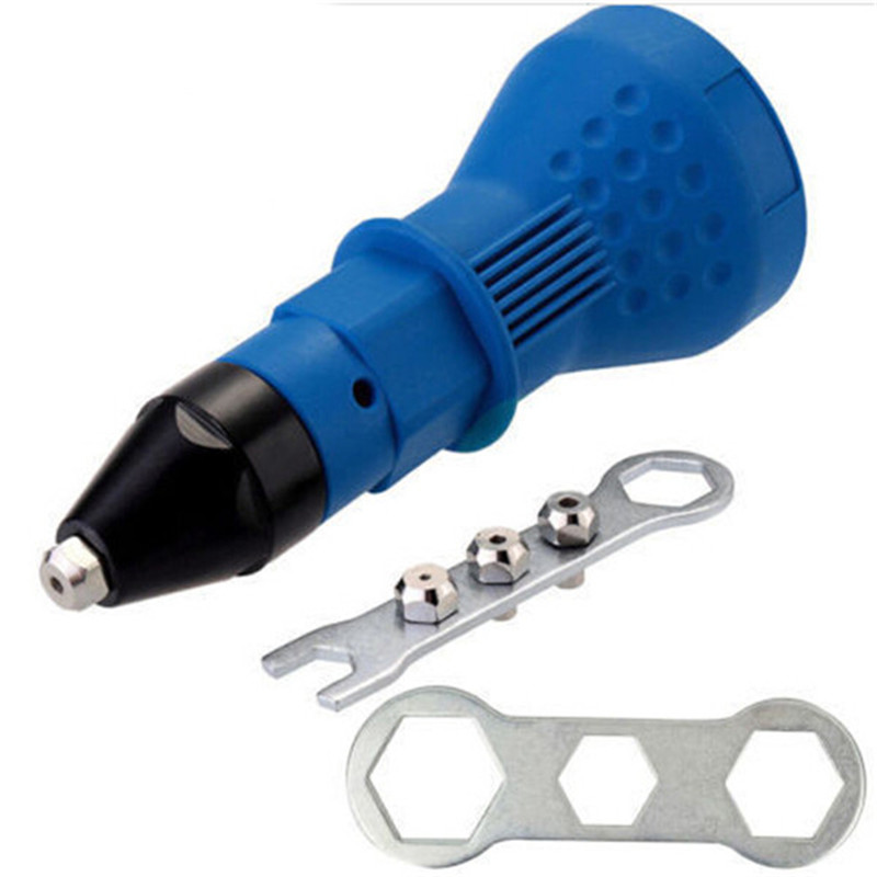 Professional Electric Rivet Nut Gun Adaptor Insert Cordless Power Drill
